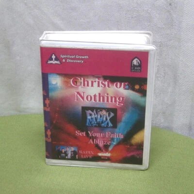 RADIX Christ or Nothing 4 cassette tapes Set Your Faith Ablaze 1998 Doug Barry - Image 1 of 3