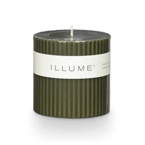 Illume - Balsam & Cedar Pillar Candle Small - 46272072000 - Picture 1 of 5