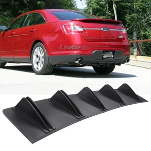 For Ford Taurus SHO Sedan 32" Rear Bumper Diffuser Splitter Chin 10x Shark Fin - Bild 1 von 14