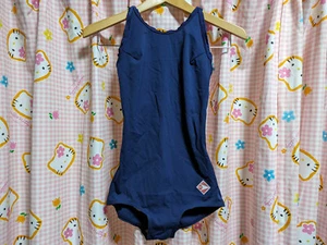 127 ^_^Japanese SchoolGirl Swimsuit. Navy. Perfect~New! Size M. Asics - Picture 1 of 9