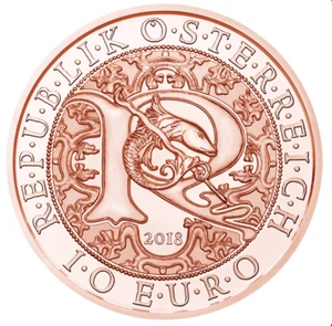 10 Euro 2018 Austria - Archangel Raphael - Picture 1 of 2