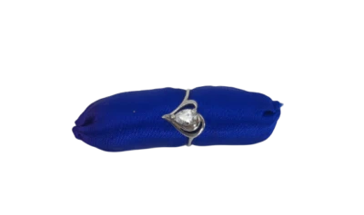 ANELLO Cuore, Argento 925 + Zirconi, 33BIANCO IVANOVA - Immagine 1 di 4