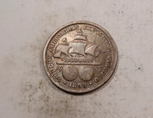 Medio dólar conmemorativo 1893 * 90 % plata * XH270 - Imagen 1 de 2