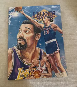 Wilt Chamberlain Legends Sports Memorabilia magazine with all cards - Picture 1 of 4