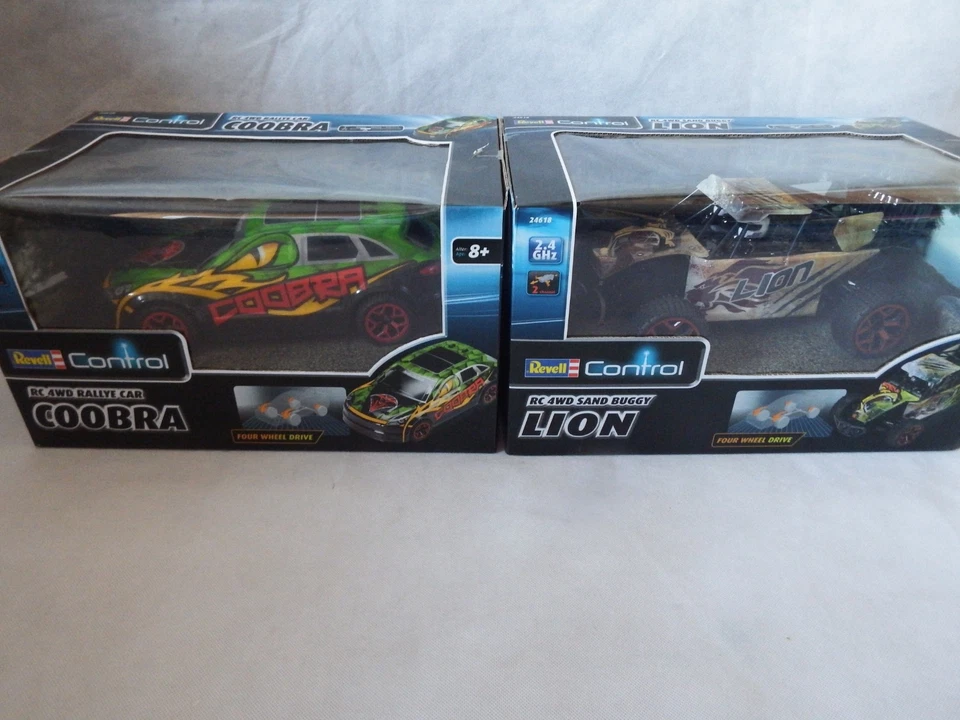 Revell Lion Remote Control Sand Buggy 4WD or Coobra 4WD Rallye Car   - Image 1 of 1
