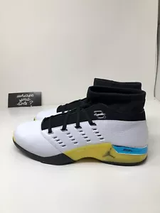 Nike Air Jordan 17 Retro Low All Star Lightning taglia 13 gialle 2024 nuove FJ0395100 - Foto 1 di 24
