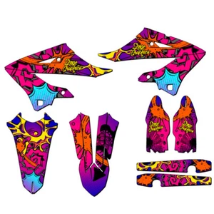 2022-2025 YZ 250 2-STROKE ZANY Pink Senge Graphics Kit Compatible with Yamaha - Picture 1 of 10
