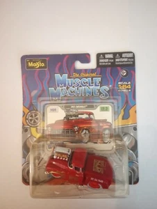 Camioneta Chevrolet Muscle Machines Maisto 1955 serie 12,2 1:64 como nueva en tarjeta - Imagen 1 de 1