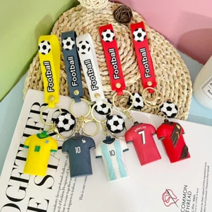 AUS CR7 Neymar Ronaldo Messi Mbappé Keyring Keychain Key Football Star World Cup - Picture 1 of 11