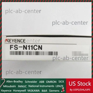 KEYENCE FS-N11CN Fiber Optic Sensor NEW - Picture 1 of 4