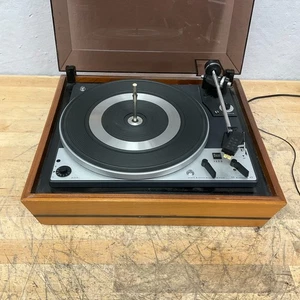 Tocadiscos Doble 1225 De Colección Probado y Funciona Muy bien con Tapa BONITO - Imagen 1 de 9