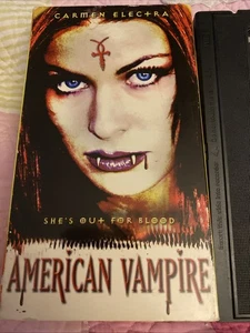 American Vampire (YELLOW VHS, 2001) CARMEN ELECTRA - Imagen 1 de 4