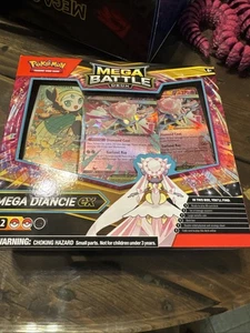 Pokemon Juego de Cartas Coleccionables Mega Mazo de Batalla Mega Diancie Ex (Sellado) - Imagen 1 de 8