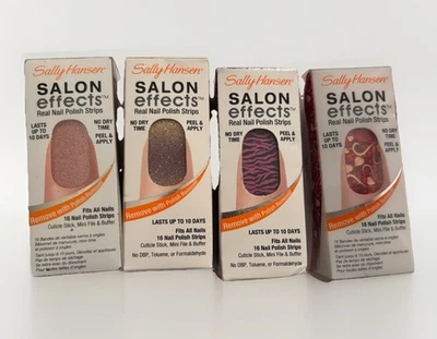 Tiras de esmalte de uñas reales Sally Hansen efectos salón nuevas Foto 1 de 2
