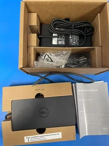 IN BOX Dell UD22 USB-C/USB 3.2 DP HDMI Docking Station with 130W Adapter - Picture 1 of 2
