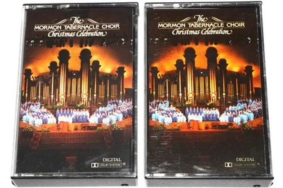 The Mormon Tabernacle Choir - Christmas Celebration 2-Cassette Tape PLAY TESTED - Image 1 of 4