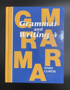 Saxon Grammar and Writing 4 Hardcover Elementary Grammar Textbook Student Ed. - Picture 1 of 4