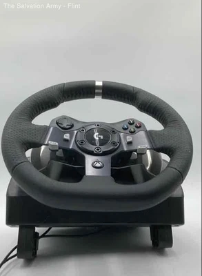 Logitech G920 schwarz Driving Force Racing Wheel und Pedale Set für Xbox / PC - Bild 1 von 4