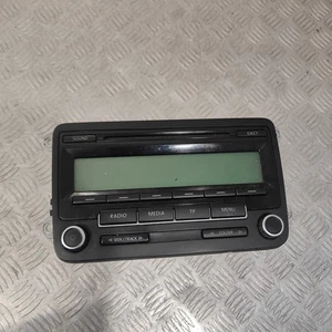 2010 VOLKSWAGEN PASSAT B6 RADIO STEREO & CD PLAYER HEAD UNIT 1K0035186AA #1 - Picture 1 of 5