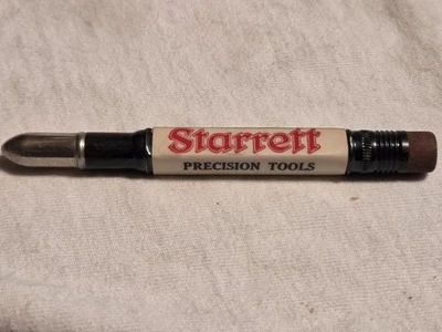 Starrett Precision Tools Advertising Bullet Pencil Steel Tapes Hack Saws  - Image 1 of 4