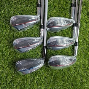 Cobra T Rail 2023 Iron Set 7-PW + GW + SW Left Handed *BRAND NEW* - Picture 1 of 6