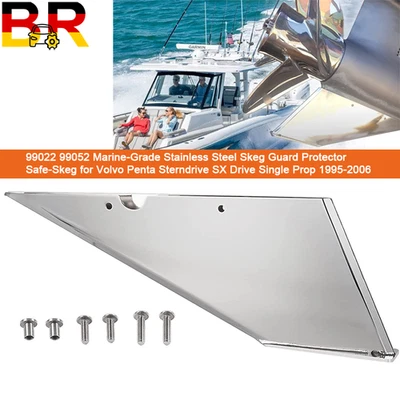 BR-AUTO 99022 Skeg Guard for Volvo Penta Sterndrive SX Drive Single Prop 1995-2006 Steel