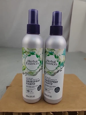 2x Herbal Essences SET ME UP Hold Me Softly HAIRSPRAY FIXATIF  Medium Hold - Image 1 of 4
