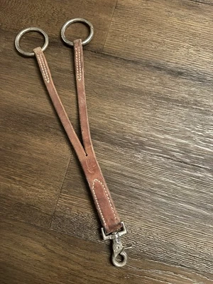 Horse Tack - Horquilla de entrenamiento de cuero tejedor Foto 1 de 3