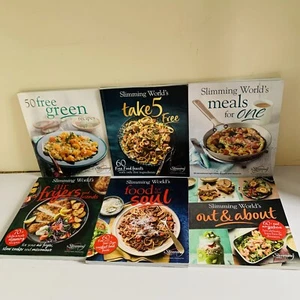 Slimming World Recipe Book Bundle x 6 Air Fryers, Out & About Cookbooks Etc - Picture 1 of 7