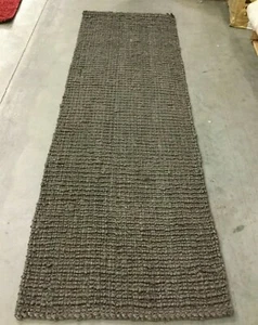 BROWN 2'-6" X 8' Loose Threads Rug, Reduced Price 1172636641 NF447D-28 - Picture 1 of 4
