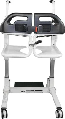 Elevador de pacientes alimentado por batería Freedom Transfer mediante elevador de pacientes móvil Foto 1 de 4