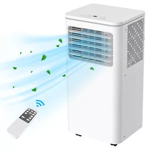 Portable Air Conditioner 9000BTU Dehumidifier 3in1 Cooling Mobile Cooler Fan Kit - Picture 1 of 9