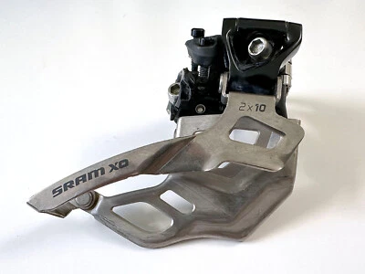 SRAM X0 Front Derailleur 34.9mm High Clamp 2x10 Speed Dual Pull MTB - Image 1 of 3