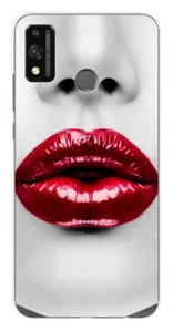 Coque en silicone imprimée compatible Huawei Honor 9X Lite Lèvres Rouges - Imagen 1 de 3