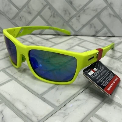 NUEVO CON ETIQUETAS Gafas de sol Foster Grant IronMan Iron Flex IF 24 327 GRN MIR Gris Turquesa Foto 1 de 4