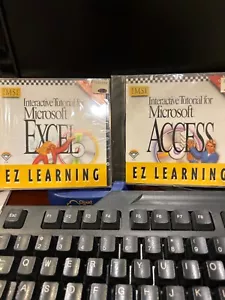 BRAND NEW Interactive Tutorial for Microsoft Training for Excel and Access CDs - Picture 1 of 6