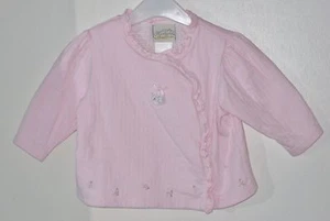 HEIRLOOMS by POLLY FLINDERS Talla 0-3 Meses Camisetas rosa de manga larga ~ Camisa - Imagen 1 de 2