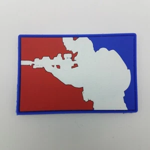 3D PVC Scharfschütze Marineblau Siegel Militär Taktisch Gummi Haken Schleife Patch Abzeichen Vollfarbig - Bild 1 von 5