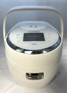 Cuckoo 10 Cup Electric Multifunctional Rice Cooker / Warmer White CR-1020F - Picture 1 of 12