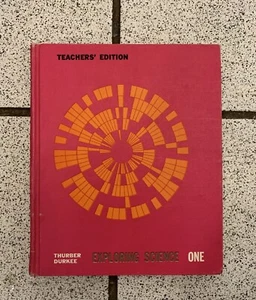 Vintage Wissenschaftsbuch LEHRERAUSGABE alte Grundschule Klassenzimmer 60er Jahre - Bild 1 von 12