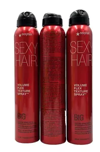 SexyHair Volume Flex Texture Spray 5.8 oz-3 pack - Picture 1 of 1