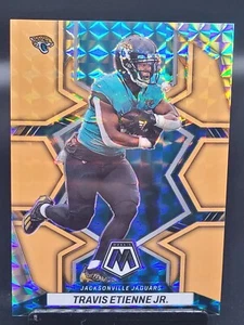 Panini Mosaic Football 2022 Travis Etienne Jr naranja florescente/25 Jaguars - Imagen 1 de 2