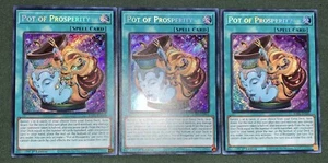 Yugioh 1xCopy Pot of Prosperity RA01-EN066 Secret Rare 1st Ed NM w/Tracking - Picture 1 of 7