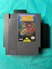 Wurm: Journey to the Center of the Earth (Nintendo NES 1991) Authentic + Sleeve