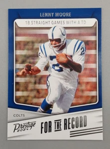 Lenny Moore For the Record Panini Prestige 2024 NFL #FR-LM Colts - Bild 1 von 2