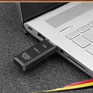 Kartenleser Stick USB 3.0 Card Reader Kartenlesegerät Micro SD XC Card Adapter - Photo 1/6