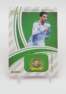 STARBURST CRISTIANO RONALDO Soccer Card PORTUGAL Football Team Al-Nassr FC - Picture 1 of 2