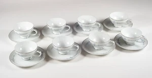MIKASA ~ 5604 Annbelle Tea/Coffee Cups & Saucers ~ SET of 8 - Bild 1 von 8