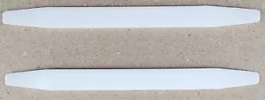 Lot of 2 White Gasket Push Stick Auto Glass Window Film Tint Installation Tools - Imagen 1 de 5