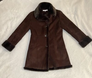 Larry Levine Womens Size Small Polyester Brown Jacket - Picture 1 of 4